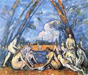 Paul Cezanne Les Grandes Baigneuses oil painting artist